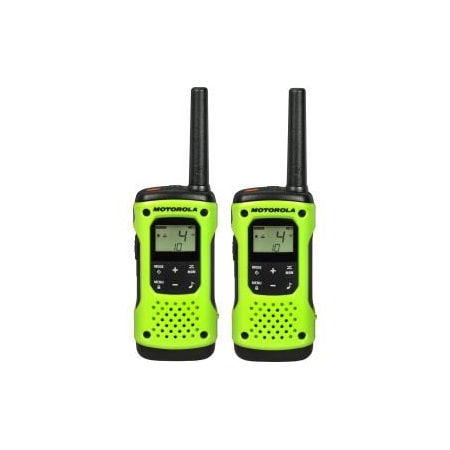 Motorola Motorola Talkabout T600 Waterproof Rechargeable TwoWay Radios, Green 2 Pack T600